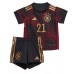 Tyskland Ilkay Gundogan #21 Bortedraktsett Barn VM 2022 Kortermet (+ korte bukser)